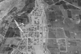 Cruising above a township