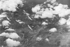 Five-aircraft formation