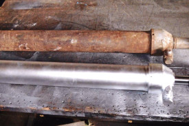 Flap Actuator; before and after Feb 2010