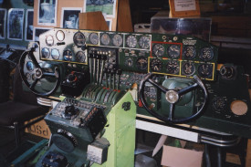 The completed Instrument Panel in 2002
