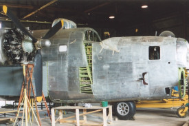 Engines and propellors fitted